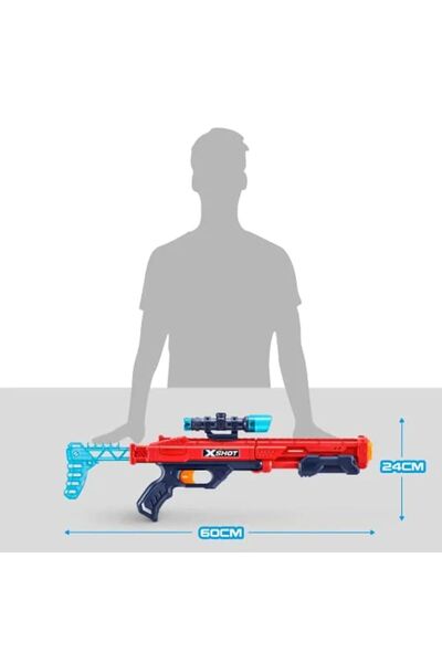 Sunman Seçtim Aldım Zuru X-shot Sünger Tabancası 36435 Excel 16 Mermi 8