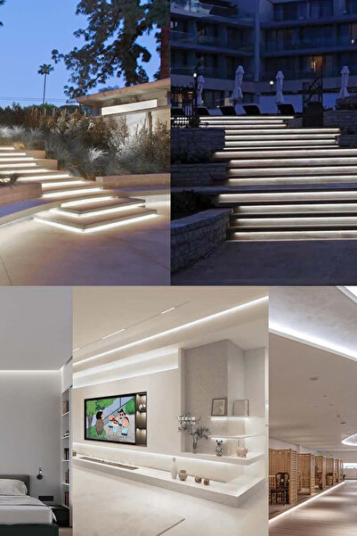 ŞANLED Hortum Esnek Şerit Led Beyaz ,mavi,günışığı,amber Rengi + 220v Fiş/2,3,4,5,10,15,20,25,50,100 Metre