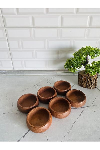3ER Bamboo Snack Bowl Set of 6