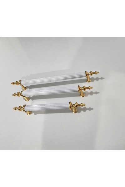 MASALL Elif Handle (192 mm) Metal Screw Cabinet, Dresser, Nightstand, Console