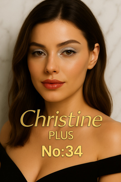 Christine Plus Toz Yapıda İnce Işıltılı Göz Farı – Beyaz No:34 (Eyeshadow)