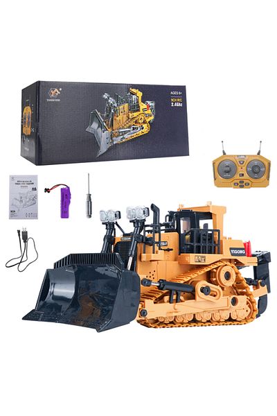 Choice Rc Bulldozer Rc Excavator 1:20 Remote Control Truck 2.4g Rc Crawler Engineering Vehicle Excavator Tr