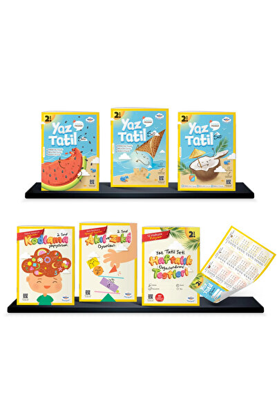 öğretmen evde 2. Sınıf Yayınları Yarıyıl Tatil Seti 2025