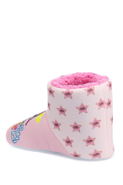 LOL Logı.f1pr Pembe Kız Çocuk Panduf