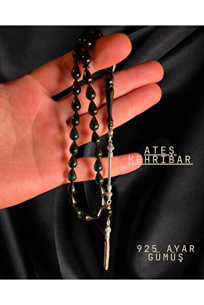 Erbab i Kehribar Атеш Кехрибар Тесбіх - Ручна робота, срібний дизайн та елега...
