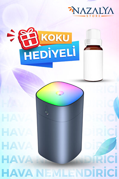 Nazalya 400 Ml Ulrasonik Araba - Oda Hava Nemlendirici Buhar Makinesi Ve Arom...