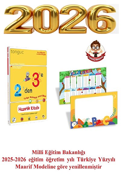 Tonguç Yayınları 3. Sınıf Tüm Dersler 2'den 3'e Hazırlık Kitabı 2. Sınıftan 3...