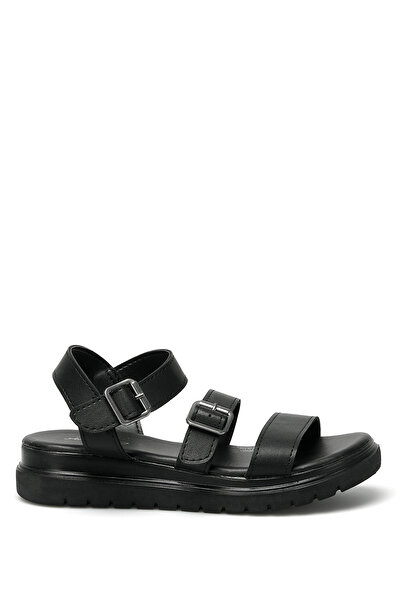 ART BELLA Cs22065 2fx Siyah Kadın Kalın Taban Sandalet