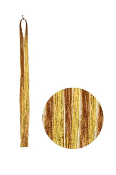 ŞIK VE MUTLU Glitter Gold Long Hair Glitter