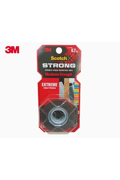 3M Extreme 19mmx1.5m Auto Tape Car Tape Double Sided Mounting Tape Attaches Side Moldings,trim