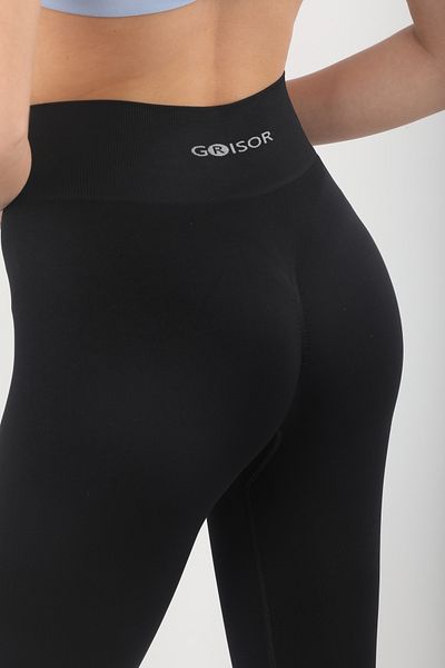 GRISOR Jambiere sport fără cusături cu talie înaltă – elastice, respirabile