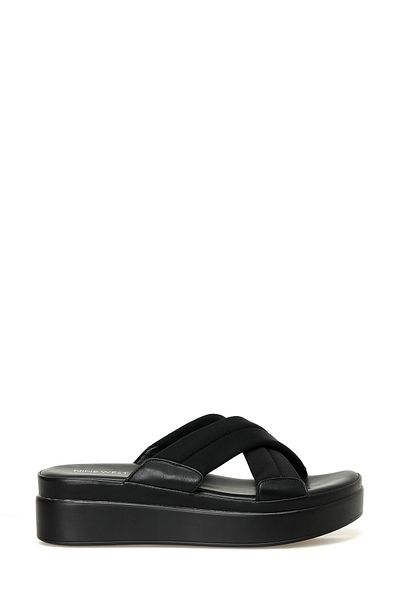 Nine West DRETTA 3FX - Czarne Kapcie Damskie