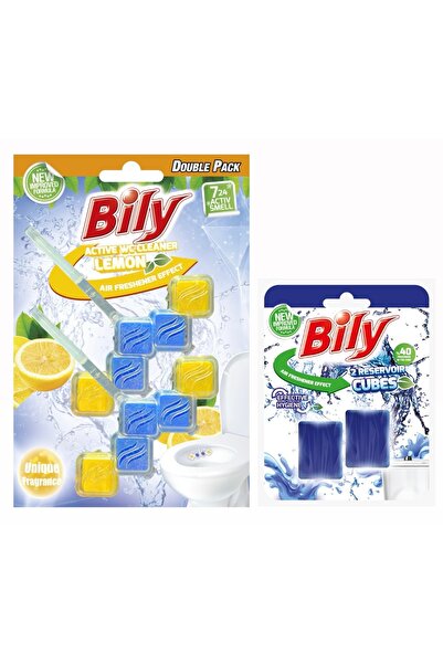 2’li Avantaj Paket Klozet Blok(limon Kokulu) & Rezervuar Blok(mavi Su)