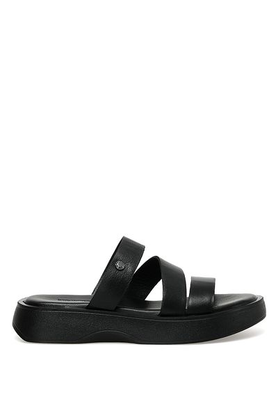Nine West Czarne klapki damskie Sren 3fx