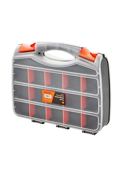 Lawazim Double-Sided Tool Organizer -Heavy-Duty Wall-Mounted Storage Rack for Workshop