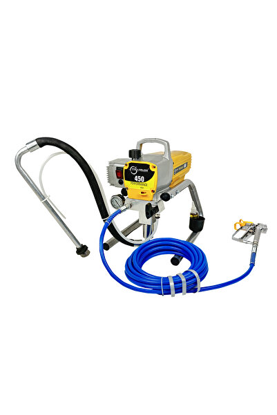 Titech Airless T-450 1200w Elektrikli Airless Boya Makinası (kartsız) Sarı