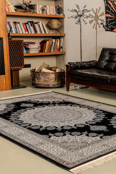 KREASYON HALI İpeksi İS005 Çok Renkli Uzun Ömürlü Yumuşak Dokulu Salon Mutfak...