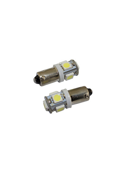 Otovo 53 Tip Led Ampul 5 SMD Beyaz 2'li paket Set 24V plaka-kapı ve iç aydınl...