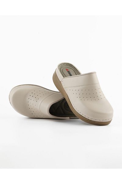 DR KLOMPA Γυναικείες Παντόφλες MS877 Μπεζ Fanetta Orthopedic Sabo Slippers