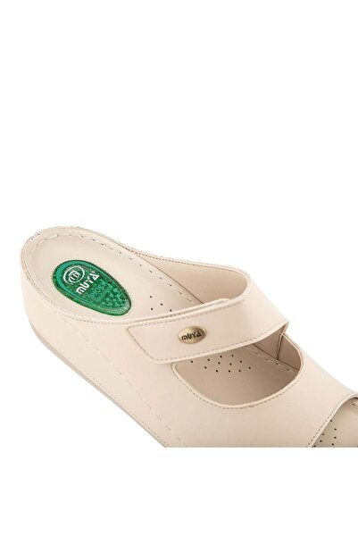 Muya New Anatomical Sole Gel Supported Heel Spur Four Seasons Women's Slippers