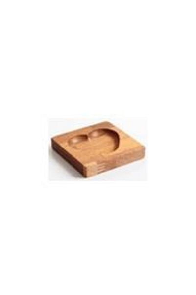 BEGONYA My Heart Mini Single Presentation Plate - Serving Plate - Bamboo Plate