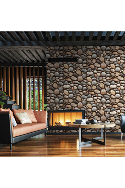 İnci Concept Adawall Roka 23113-2 Modern Taş Desen Duvar Kağıdı 16,50 M²