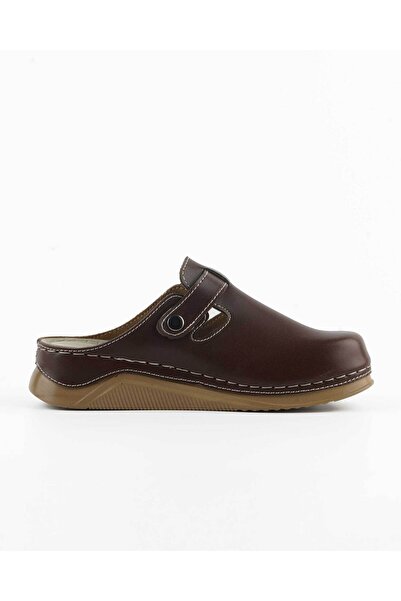 DR KLOMPA Women's Sabo Slippers Ms275 Brown Orthopedic Sabo Slippers