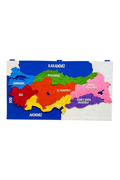 keçeli dünyam Türkiye Provinces/Regions Map Interactive