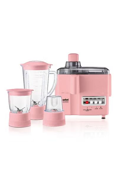Sanford Sanford 4-in-1 Multifunction Food Blender with Juicer, Pink