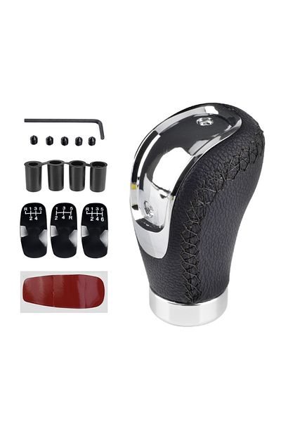 Space Gear knob 3 kinds of the number black stitch / ICVI187