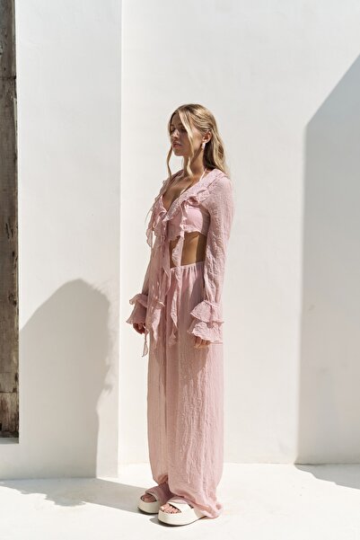 BOHEMAİ Σετ παντελόνι Olivia Pink Shirt
