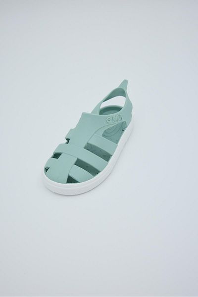 BOATILUS Sandale pentru copii Bioty-F PastelGreen/Alb