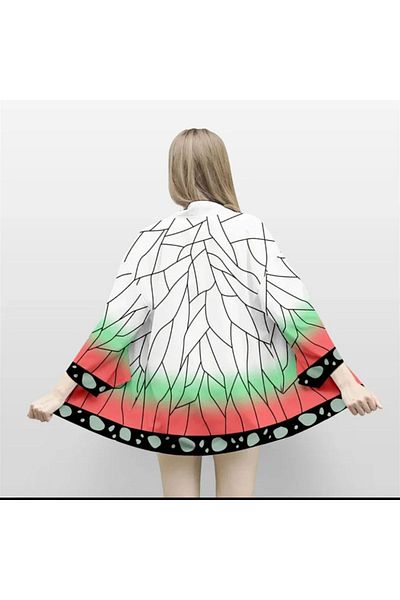 DEEFWEAR Anime Cosplay Demon Slayer Unisex Kimono