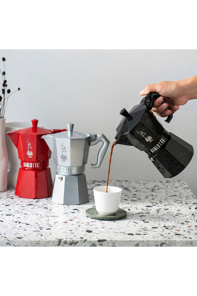Bialetti Moka Express Excl. Siyah 6 Cup