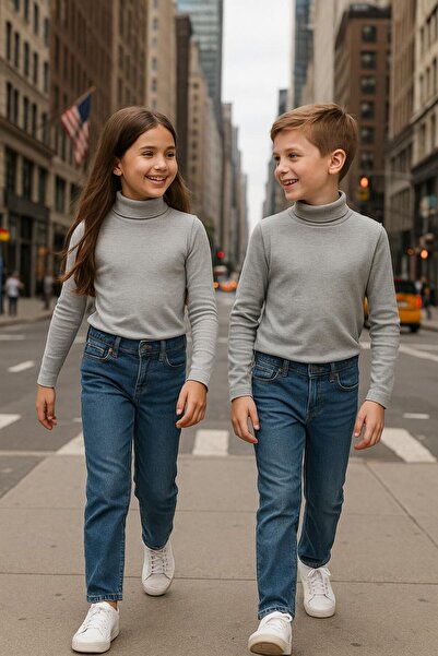 Cloise Body pentru copii cu gât țesut Grimelange |   Fată - Bărbat Unisex |