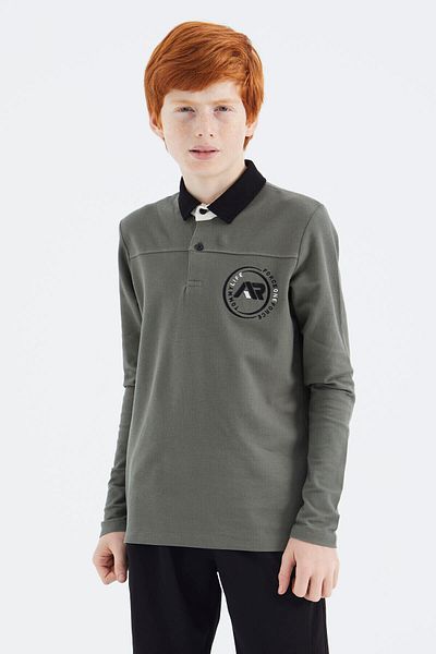 TOMMY LIFE Polo Collar Boy's T-shirt - 11172
