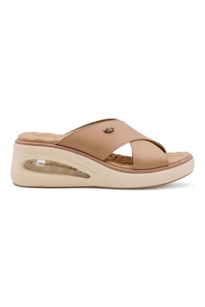 Muya Nap Anatomical Air Max Sole Heel Spur Women's Slippers Beige