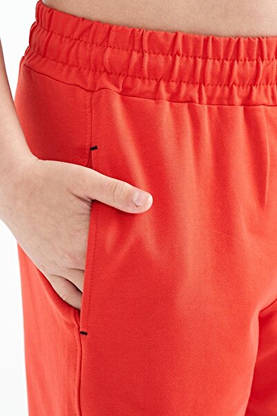 TOMMY LIFE Fiesta Renkli Baskılı Bağcıklı Nakış Detaylı Standart Kalıp Erkek Çocuk Şort - 11129