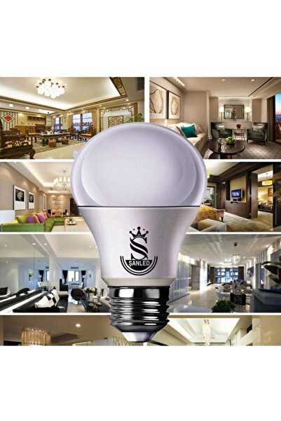 ŞANLED 10W Tasarruflu Gün Işığı Led Ampul-1-2-4-6-8-10-50-100 Adettir