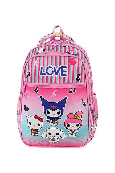 SippoTrade Rucsac pentru școală primară cu model Kawai Kuromi