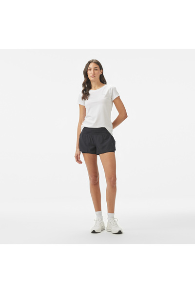 Under Armour Launch Pro 2in1 Kadın Siyah Antrenman Şortu