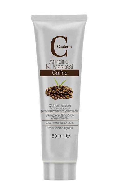 Claderm 50 ml Clay Mask - Coffee
