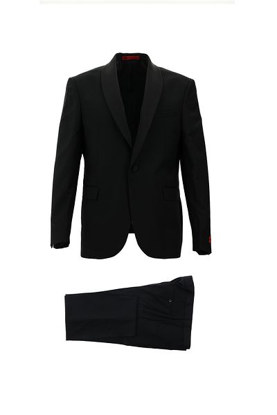 Kiğılı Slim Fit Slim Fit Shawl Collar Wool Tuxedo & Groom Suit