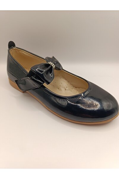 Bukond Girl's Patent Leather Non-Slip Sole Ballerinas