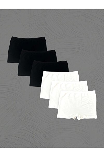 Erdenay Tekstil 6'lı Kadın Boxer