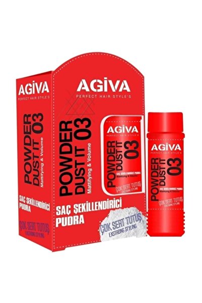 Agiva Styling Powder Pudra Çok Sert Tutuş 20 gr