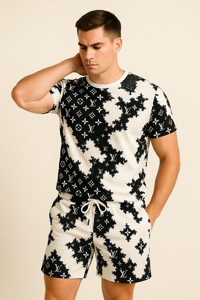 Tommy LOUIS VUITTON ΣΟΡΤΣ ΣΕΤ (ΕΚΤΥΠΩΜΕΝΟ) ΜΑΥΡΟ