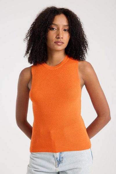 İLKCET MODA Basic Sleeveless Crop Women's Knitwear
