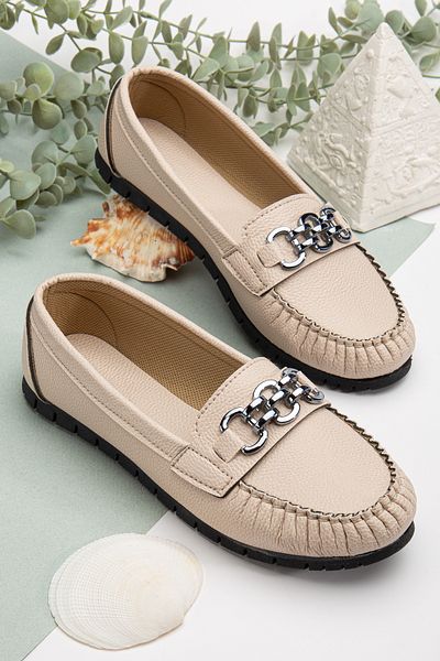 Slipcat Women's Ballerinas Light Comfortable Sole Orthopedic Leather Skin Mother Shoes