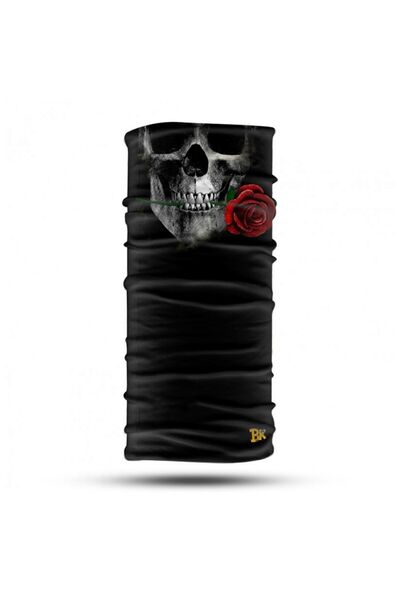 Bu Da Kaçar Mı طوق للرقبة على شكل قناع دراجة نارية - للجنسين، قابل للتنفس، مق...